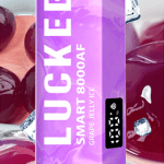luckee smart 8000AF grape jelly ice