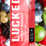 luckee smart 8000AF berry crush ice
