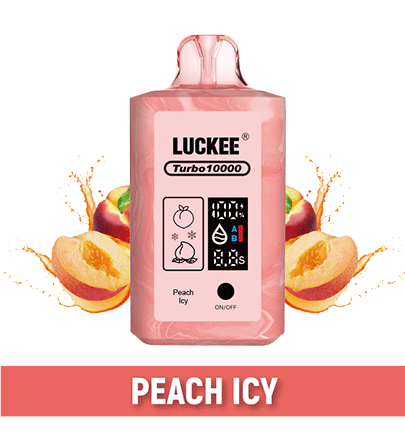 luckee turbo 10000 peach icy