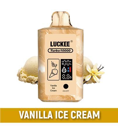 luckee turbo 10000 vanilla ice cream