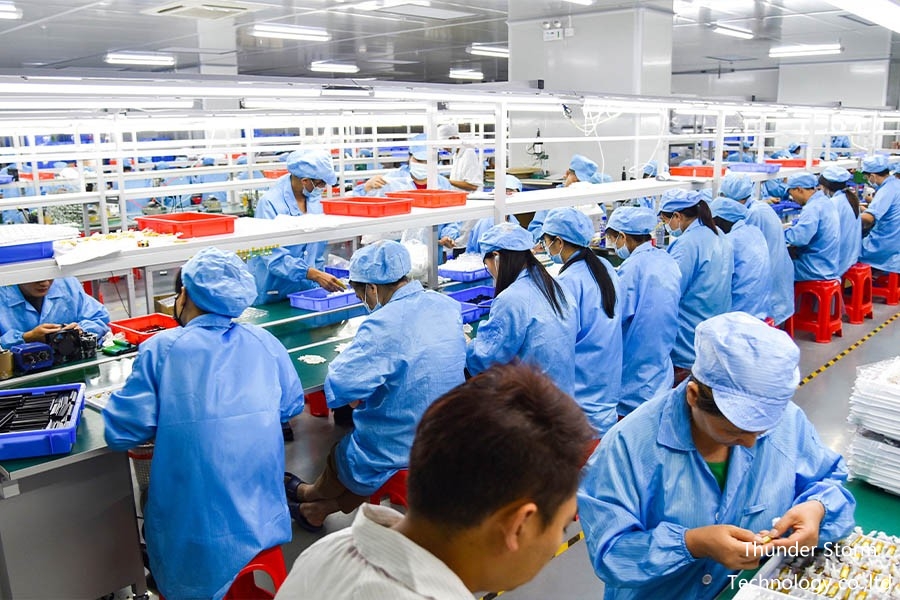 Factory production site 5