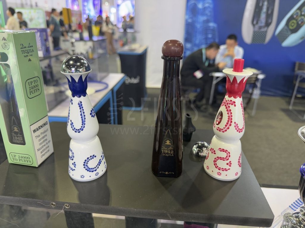 Wine bottle shaped vape