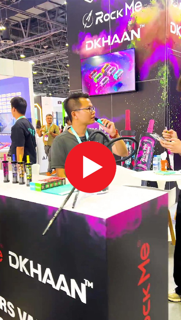 Luckee’s Infinity Hookah at the World Vape Show Dubai 2025