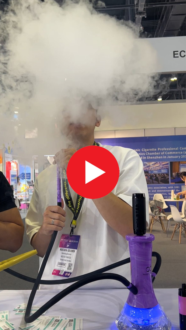 infinity hookah at world vape show dubai 2025