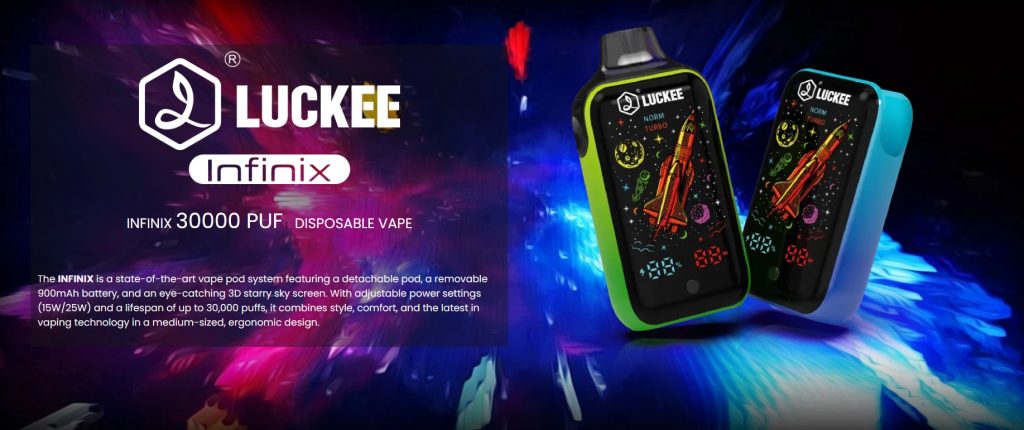 luckee infinix 30000 puffs pod system