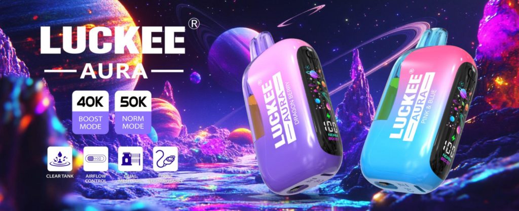 luckee aura 50k puffs disposable vape