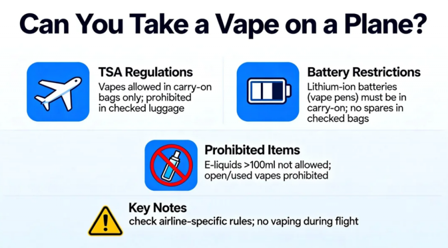 Can You Take Vape On Plane