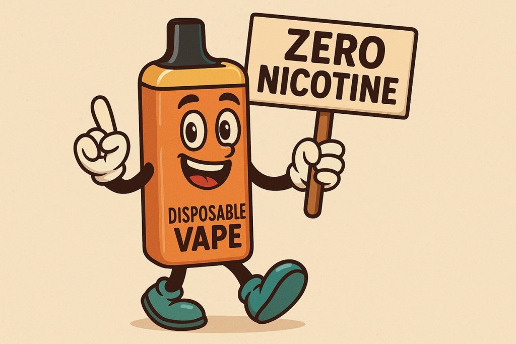 What is Zero Nicotine Disposable Vape？