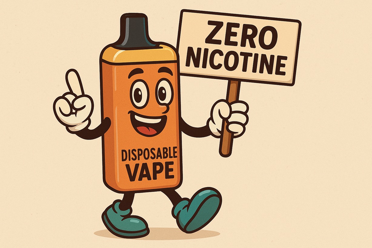 What is Zero Nicotine Disposable Vape？