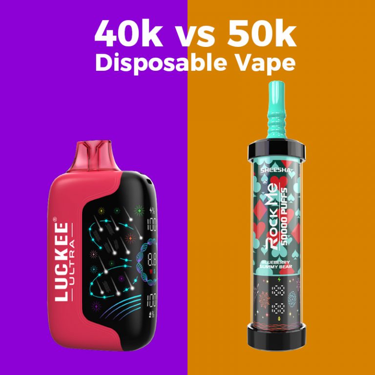 40k vs 50k Disposable Vape: Real Difference, Value & Which One Is Worth It