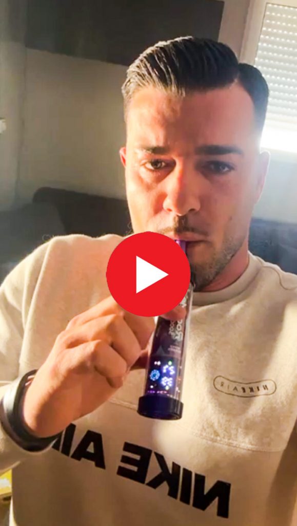 rockme sheesha 50k puffs disposable vape device