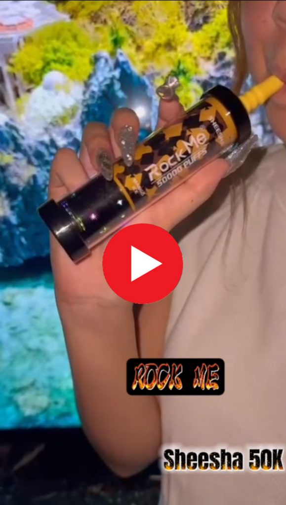 ROCKME sheesha 50k disposable vape