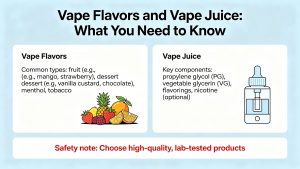 Vape Flavors and Vape Juice: What You Need to Know