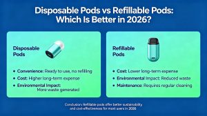 Disposable Pods vs Refillable Pods: Which Is Better in 2026?