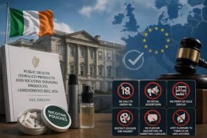 Ireland Vape Flavor Ban Passes Oireachtas: What the New Bill Proposes