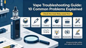 Vape Troubleshooting Guide: 10 Common Problems Explained
