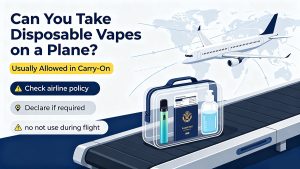 Can You Take Disposable Vapes on a Plane? A Complete Travel Guide