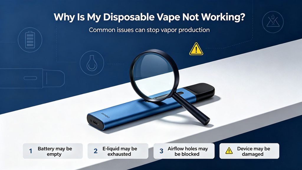 Why Is My Disposable Vape Not Working