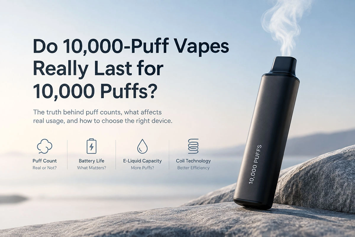 Do 10,000-Puff Vapes Really Last for 10,000 Puffs