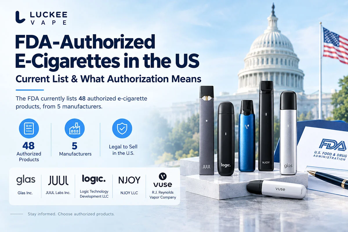 FDA-Approved Vapes The Complete Authorized List (2026)